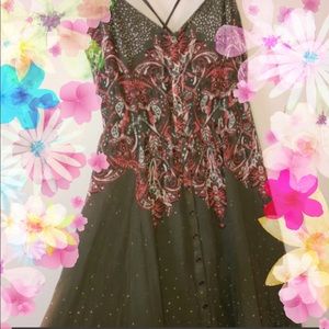 Free People Floral Maxi Dress